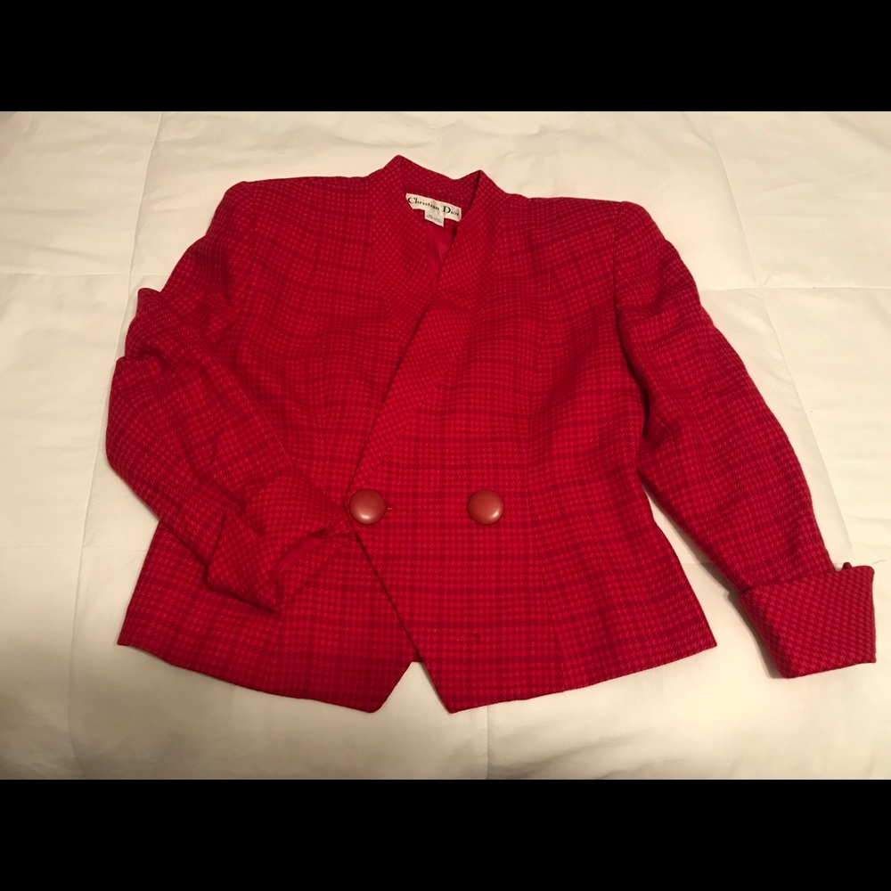 Vintage 80’s Christian Dior Blazer